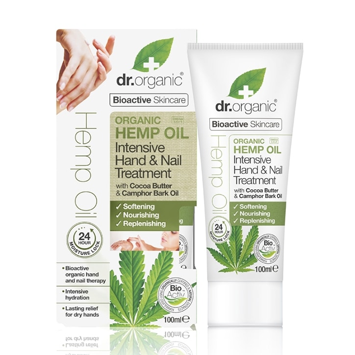 Dr Organic Hemp Oil Hand Cream 100ml